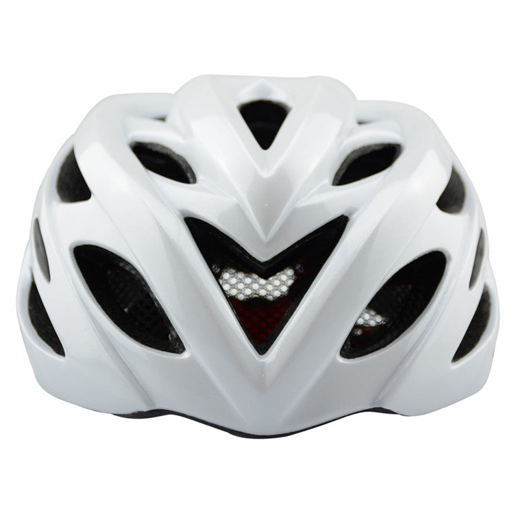 Bicycle integrated riding helmet