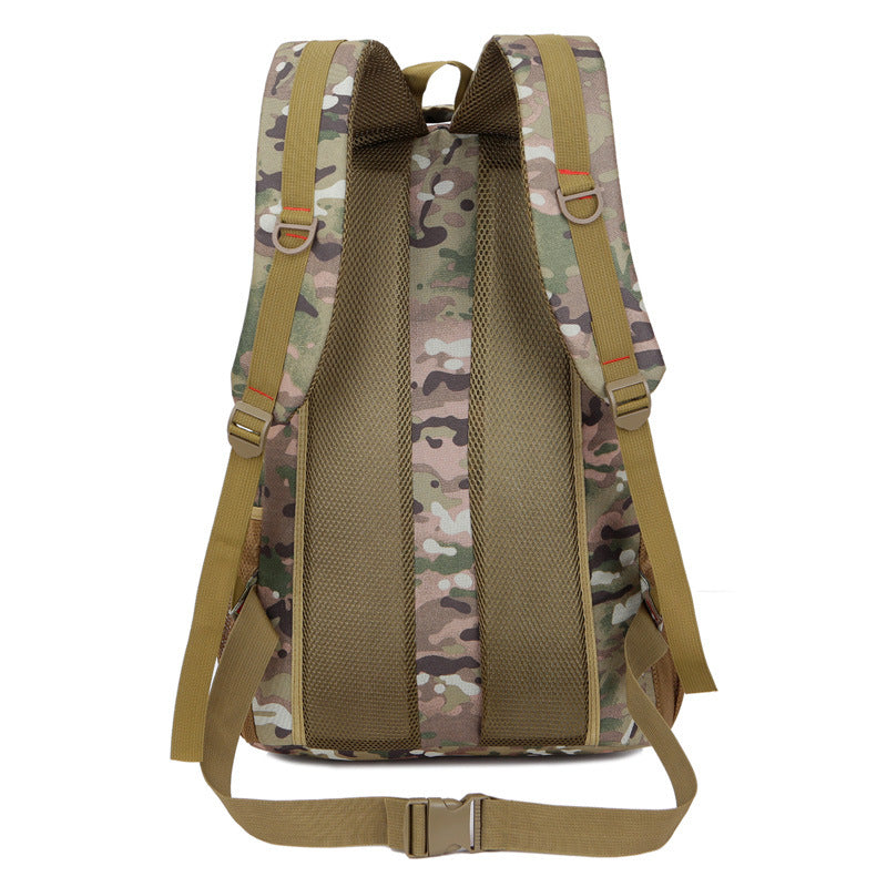 Outdoor mountaineering bag travel backpack camouflage