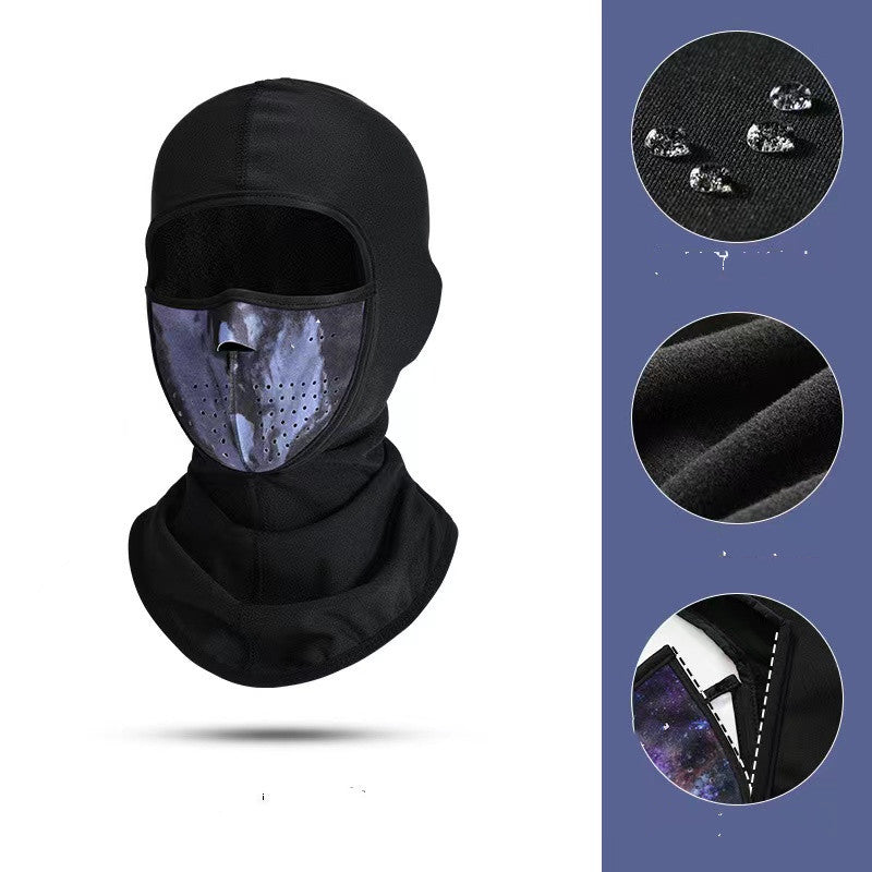 Winter Outdoor Warm And Windproof Ski Face Mask Neck Cover