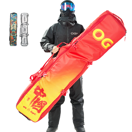 Ski Pack Single And Double Board Double Available Cardan Wheel Large Capacity